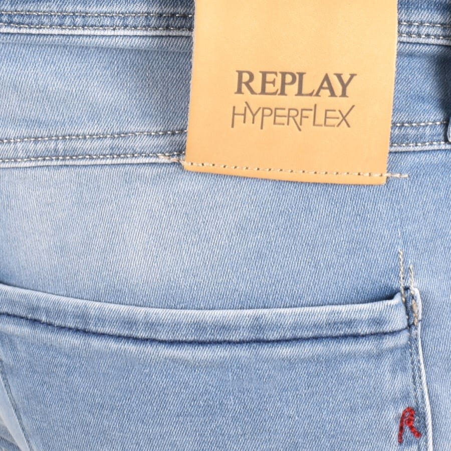 Replay Anbass Slim Fit Jeans Light Wash BlueReplay Anbass Slim Fit Jeans Light Wash Blue Male 30W 34L